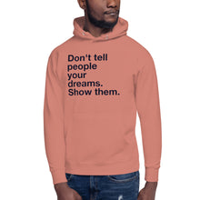 Lade das Bild in den Galerie-Viewer, "Dont Tell"- Premium Unisex Hoodie