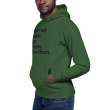 Lade das Bild in den Galerie-Viewer, "Dont Tell"- Premium Unisex Hoodie