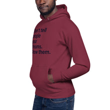 Lade das Bild in den Galerie-Viewer, "Dont Tell"- Premium Unisex Hoodie