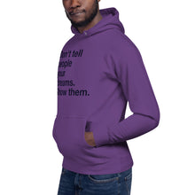 Lade das Bild in den Galerie-Viewer, "Dont Tell"- Premium Unisex Hoodie