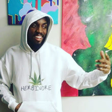将图片加载到图库查看器,HERBiVORE- White -Premium Eco hoodie