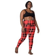 Charger l'image dans la galerie, Acid Plaid Leggings with pockets