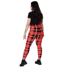 Charger l'image dans la galerie, Acid Plaid Leggings with pockets