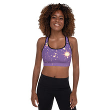 Cargar imagen en el visor de la galería, Stardust Padded Sports Bra
