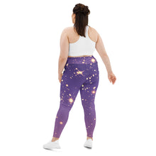 Cargar imagen en el visor de la galería, Stardust Plus Size Leggings