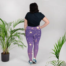 Cargar imagen en el visor de la galería, Stardust Plus Size Leggings