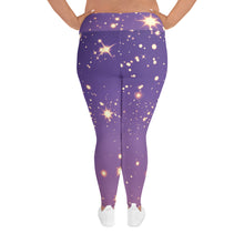 Cargar imagen en el visor de la galería, Stardust Plus Size Leggings