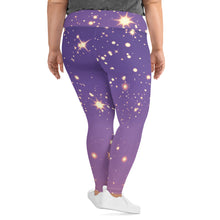 Cargar imagen en el visor de la galería, Stardust Plus Size Leggings