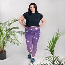 Cargar imagen en el visor de la galería, Stardust Plus Size Leggings