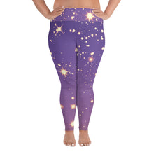 Cargar imagen en el visor de la galería, Stardust Plus Size Leggings