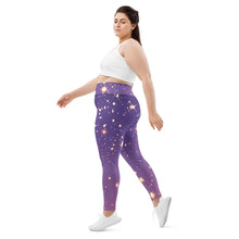 Cargar imagen en el visor de la galería, Stardust Plus Size Leggings