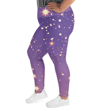 Cargar imagen en el visor de la galería, Stardust Plus Size Leggings