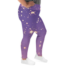 Cargar imagen en el visor de la galería, Stardust Plus Size Leggings