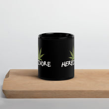Charger l'image dans la galerie, HERBiVORE-Black Glossy Mug