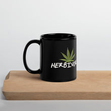 Charger l'image dans la galerie, HERBiVORE-Black Glossy Mug