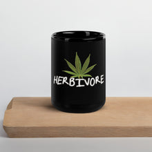 Charger l'image dans la galerie, HERBiVORE-Black Glossy Mug