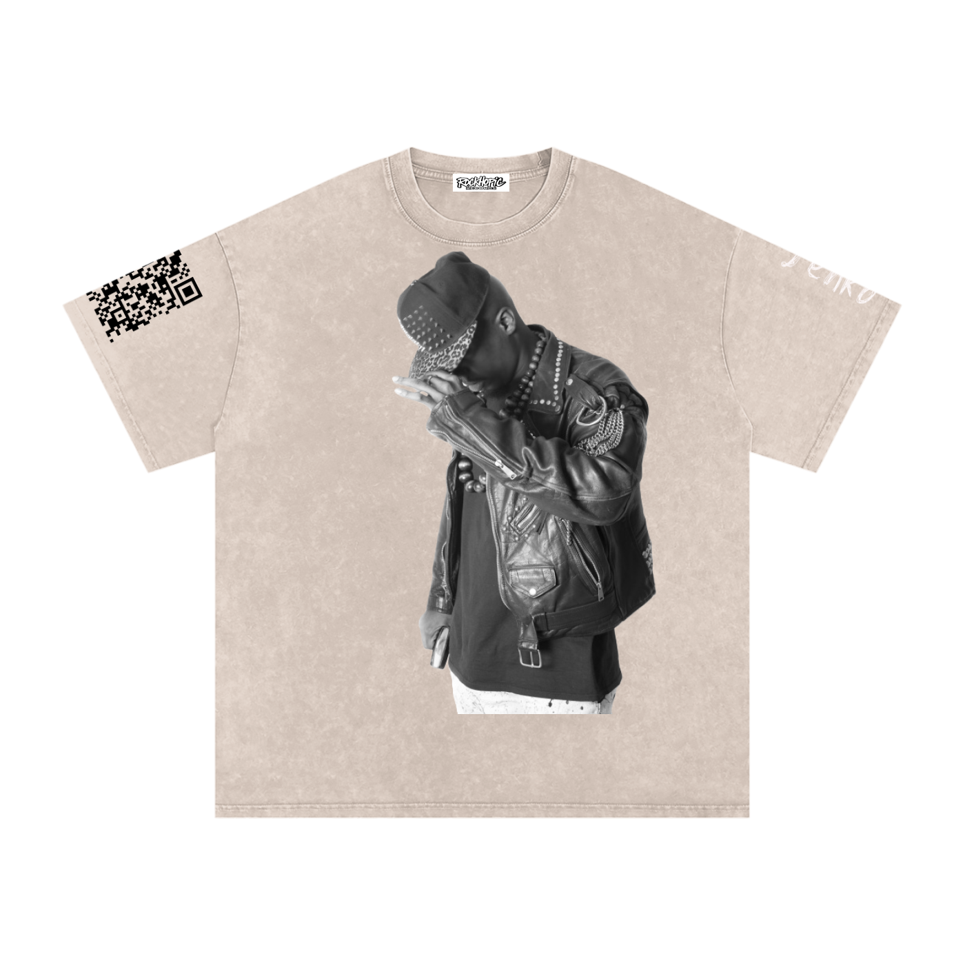 Jenko Snow Washed Cotton T-Shirt