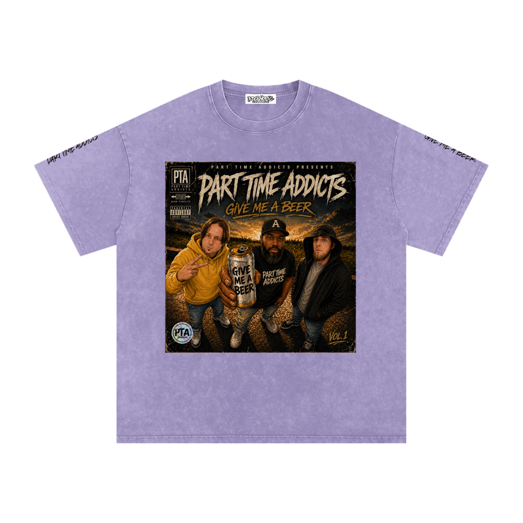 Give Me A Beer - Snow Washed T Shirt