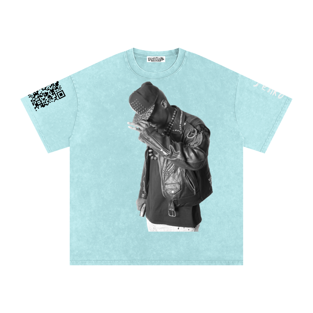 Jenko Snow Washed Cotton T-Shirt