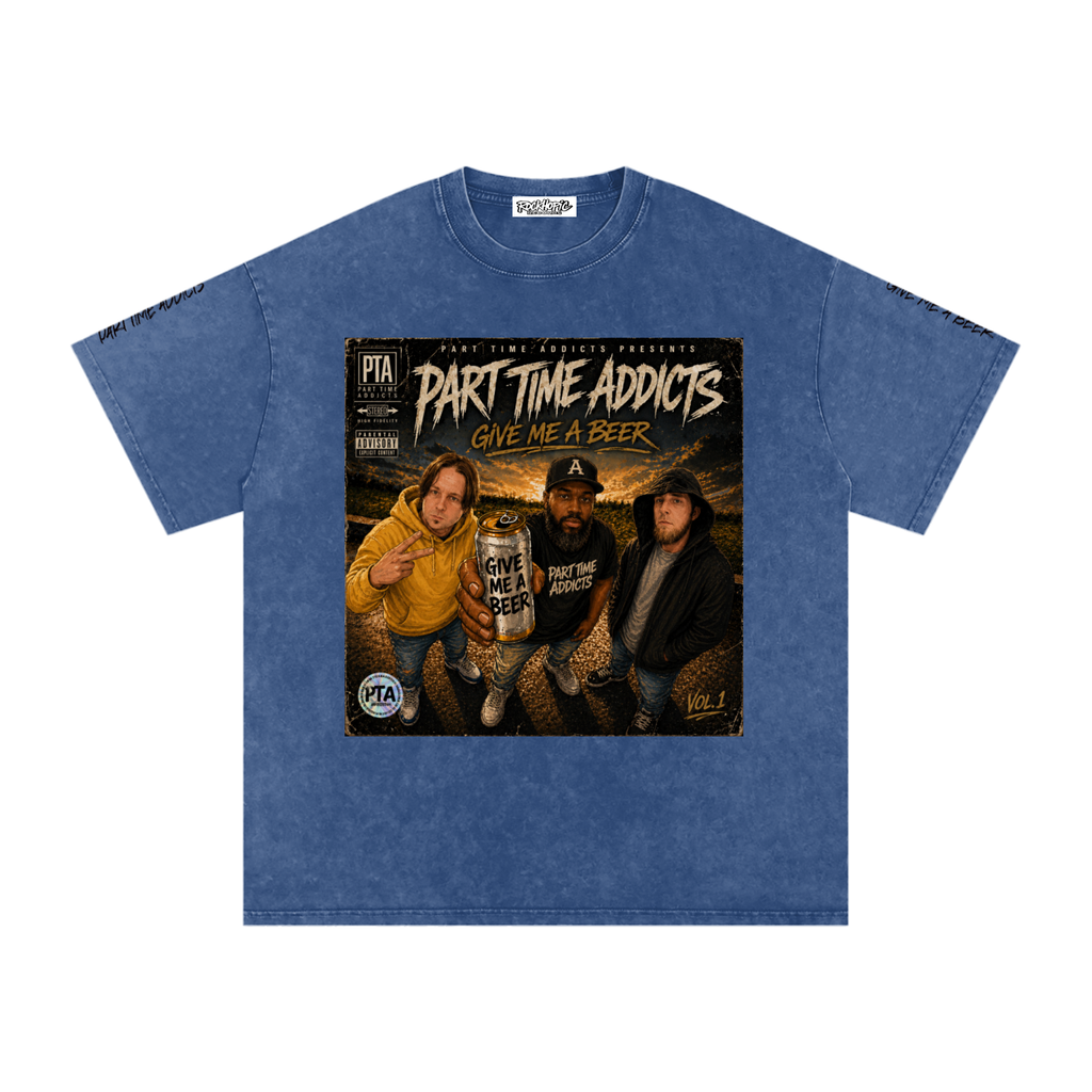 Give Me A Beer - Snow Washed T Shirt