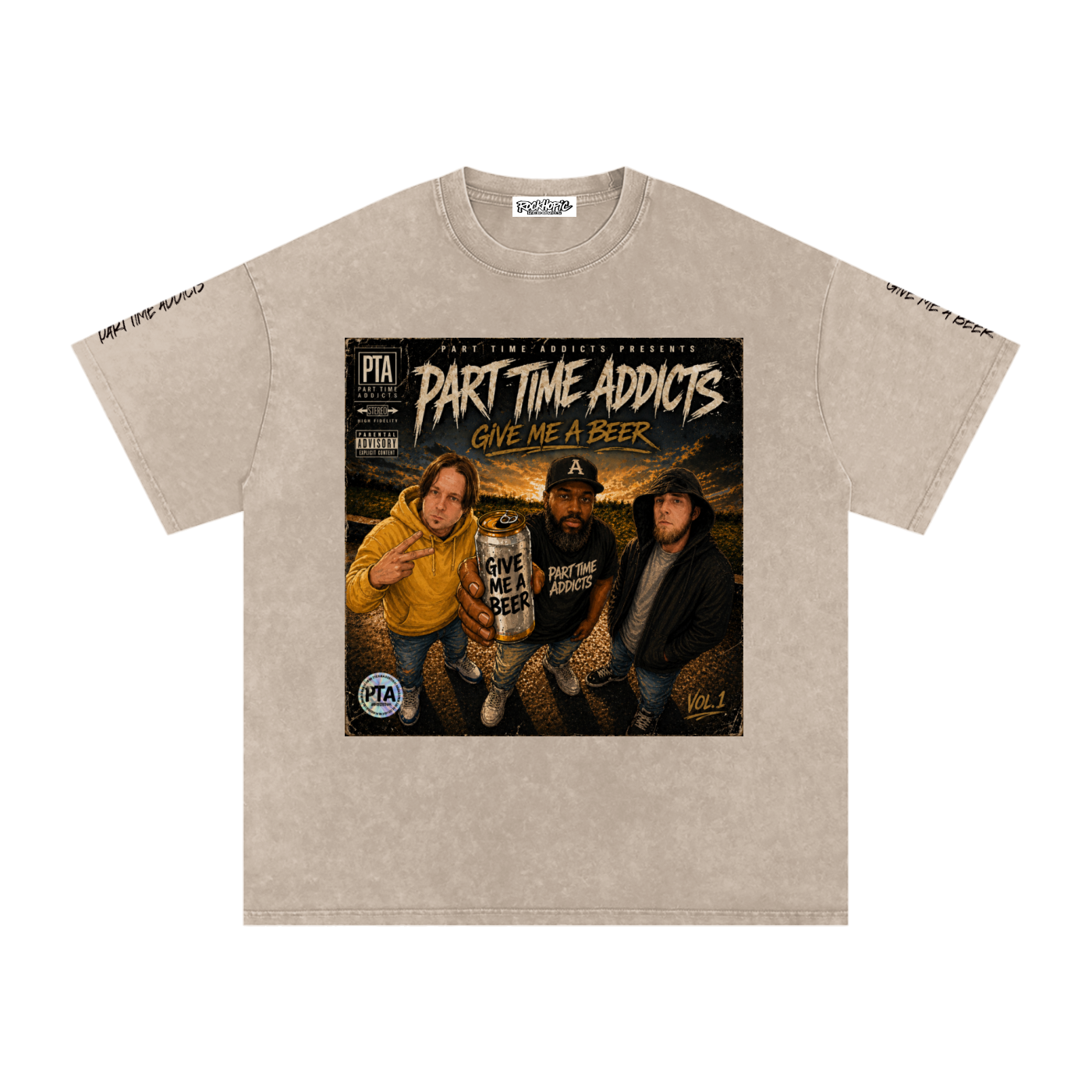 Give Me A Beer - Snow Washed T Shirt