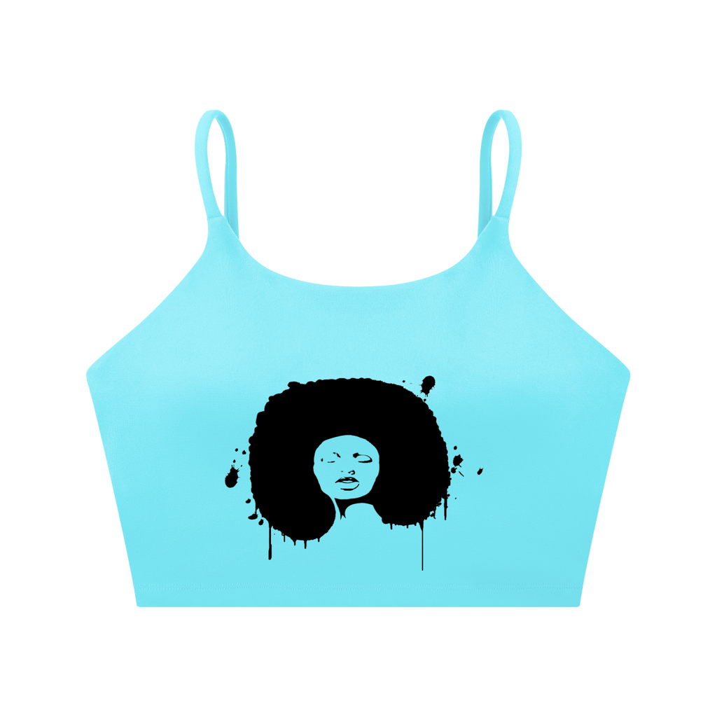 Spaghetti Strap Yoga Sports Bra