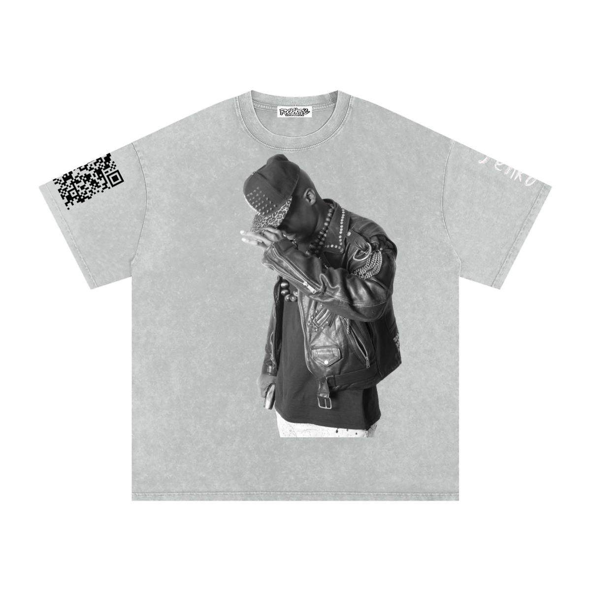 Jenko Snow Washed Cotton T-Shirt