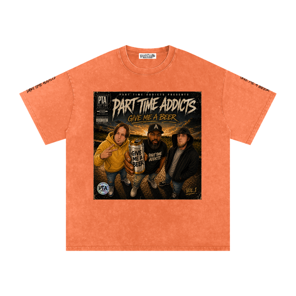 Give Me A Beer - Snow Washed T Shirt