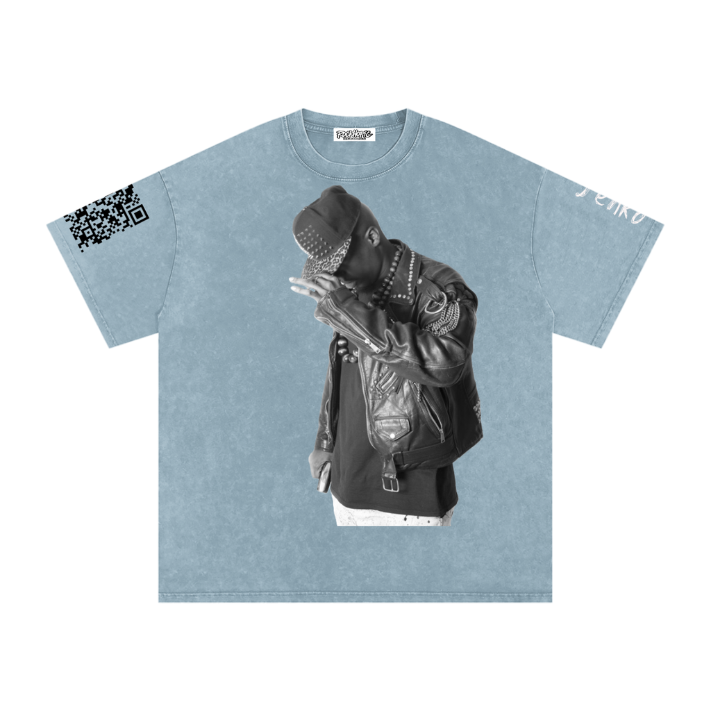 Jenko Snow Washed Cotton T-Shirt