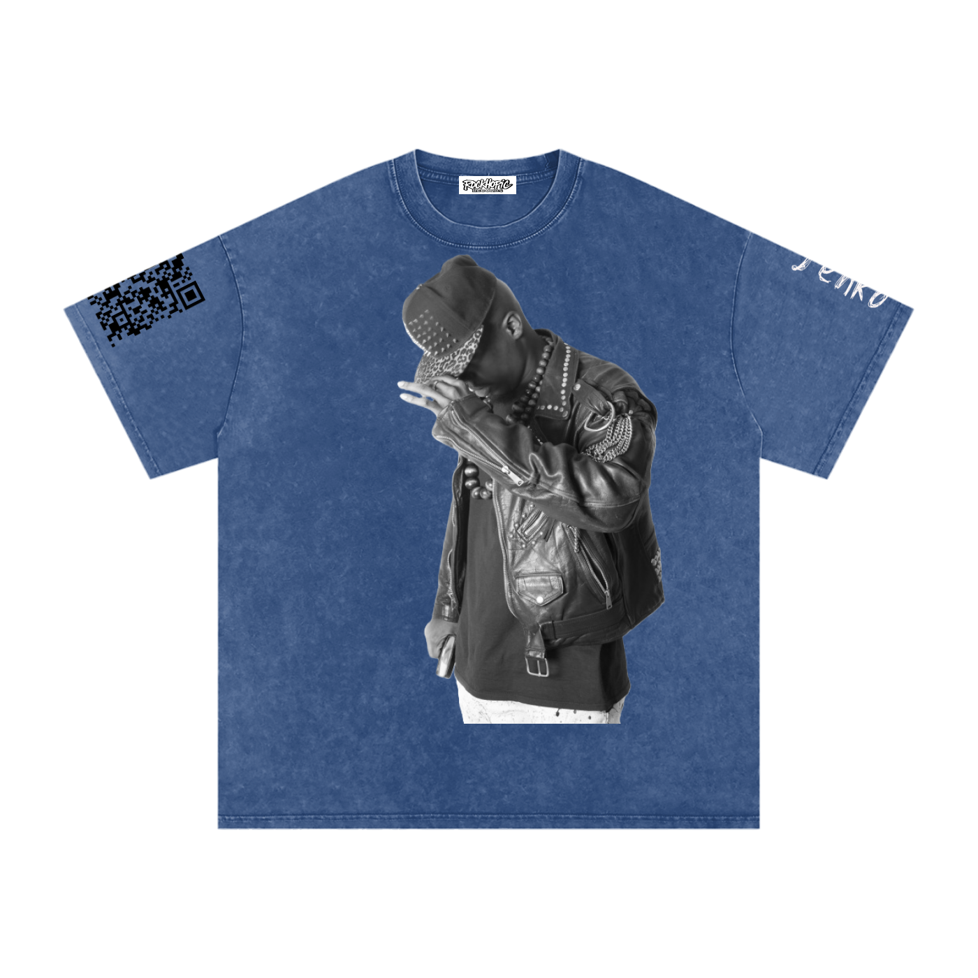 Jenko Snow Washed Cotton T-Shirt