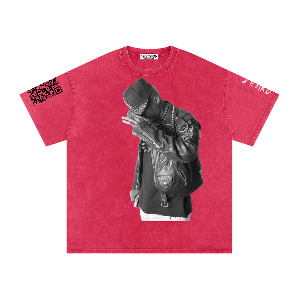 Jenko Snow Washed Cotton T-Shirt