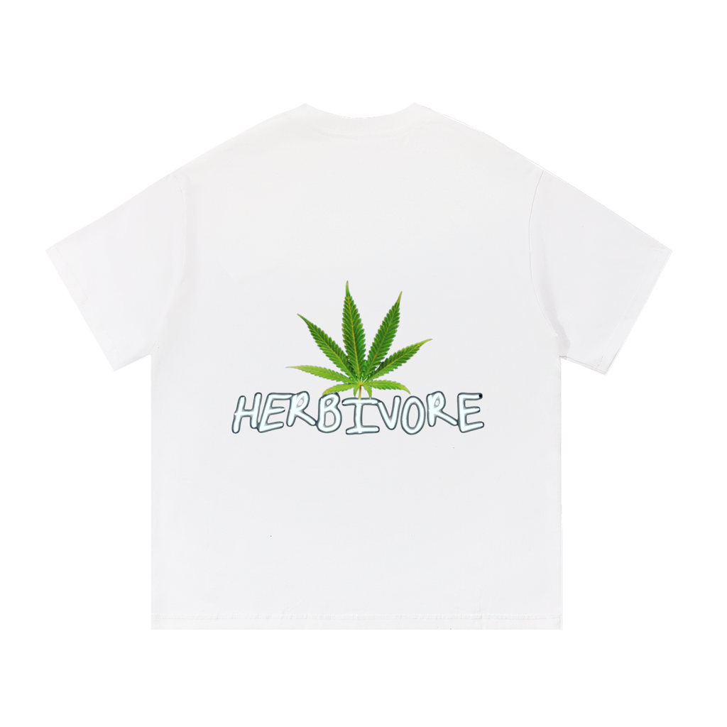 Green Burger Cotton T-Shirt