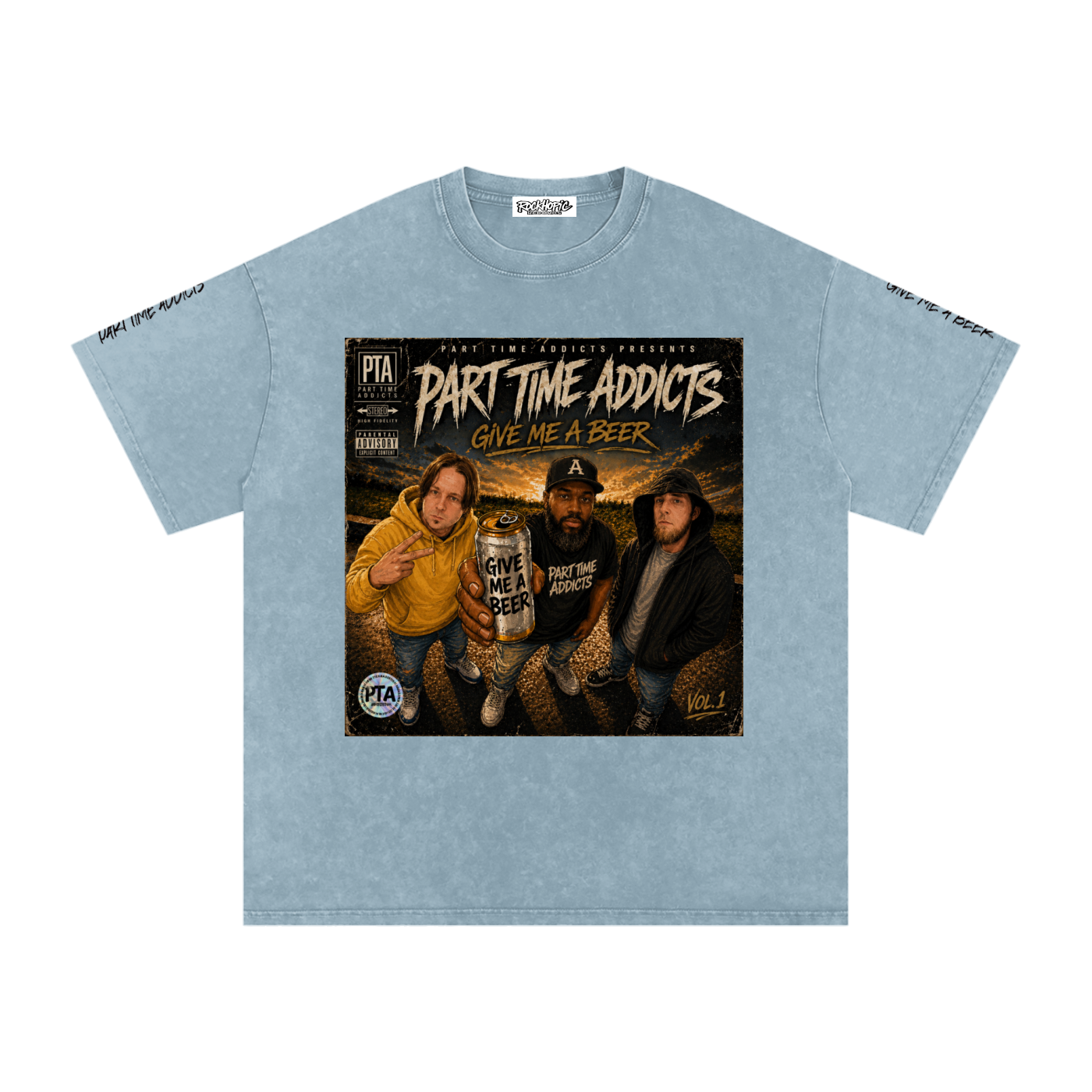 Give Me A Beer - Snow Washed T Shirt