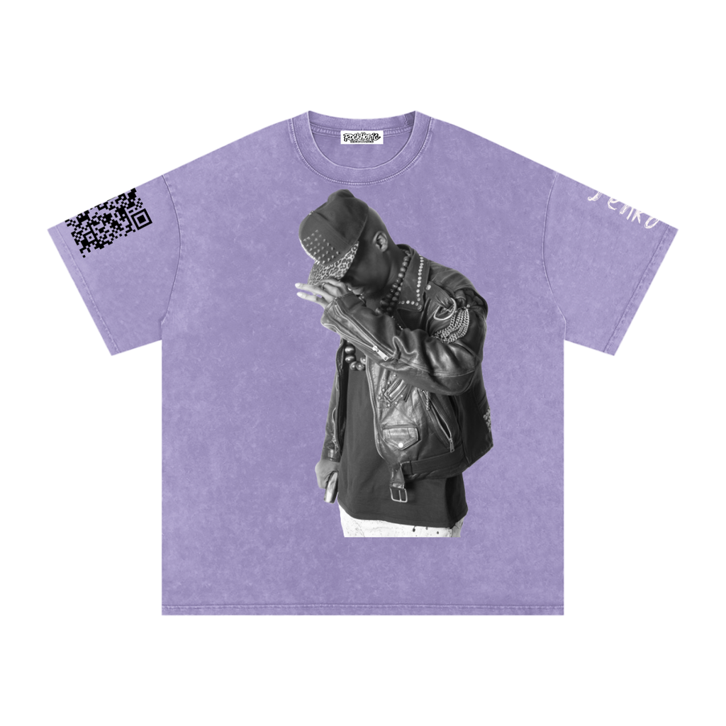 Jenko Snow Washed Cotton T-Shirt