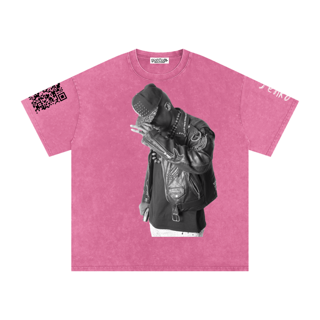 Jenko Snow Washed Cotton T-Shirt