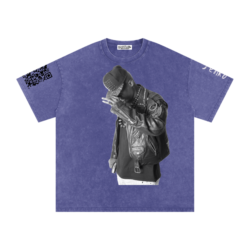 Jenko Snow Washed Cotton T-Shirt