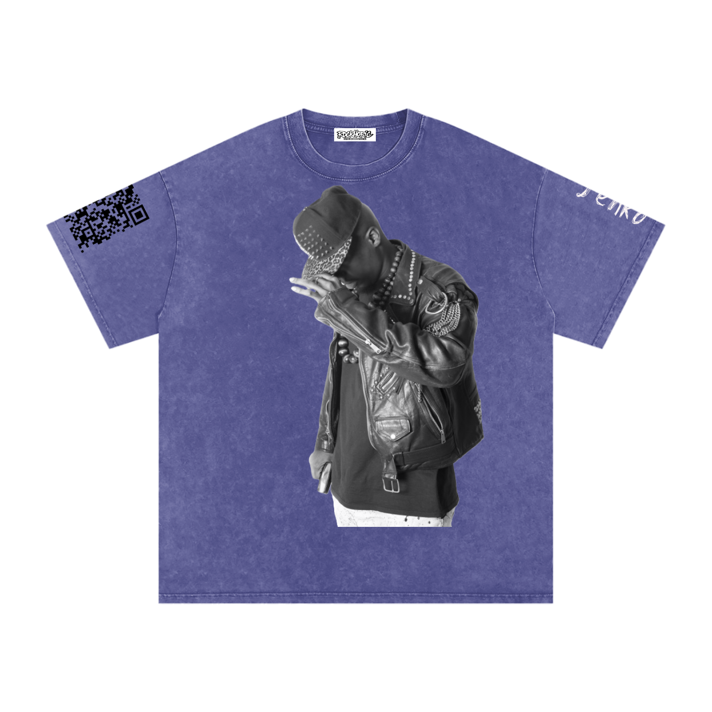 Jenko Snow Washed Cotton T-Shirt