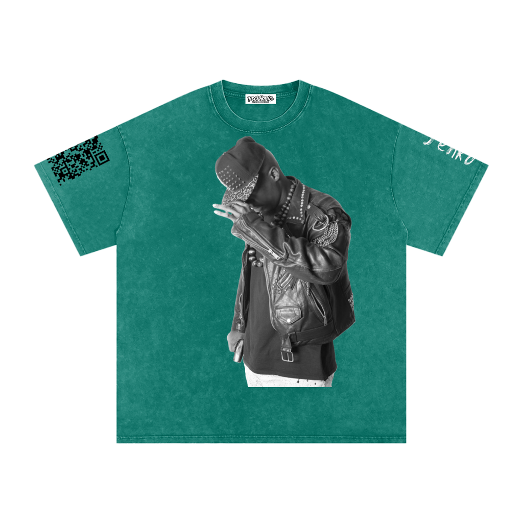 Jenko Snow Washed Cotton T-Shirt