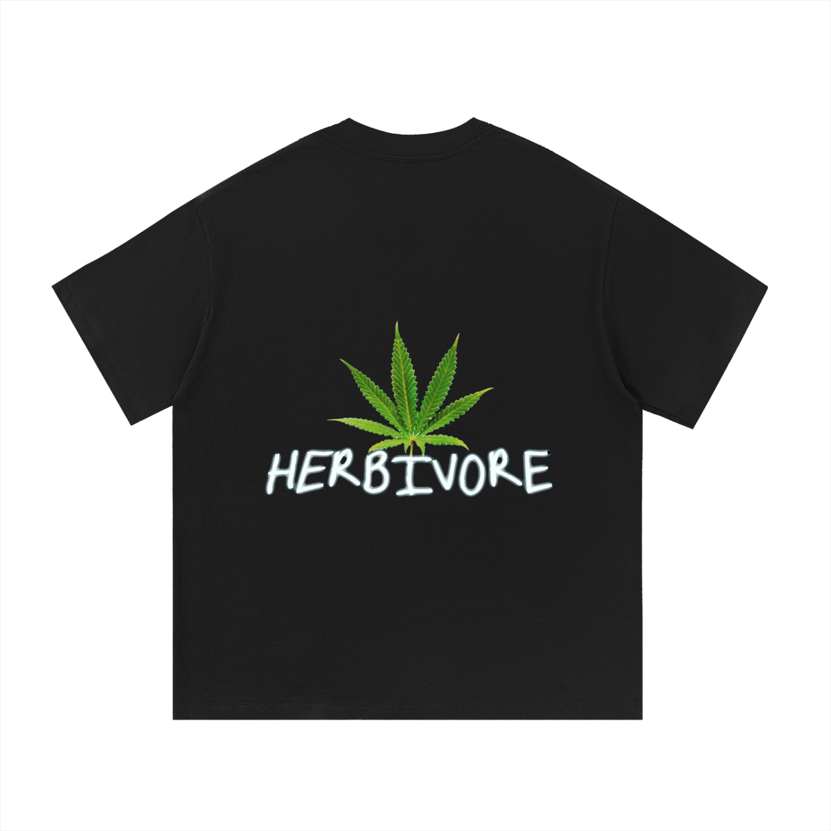 Green Burger Cotton T-Shirt