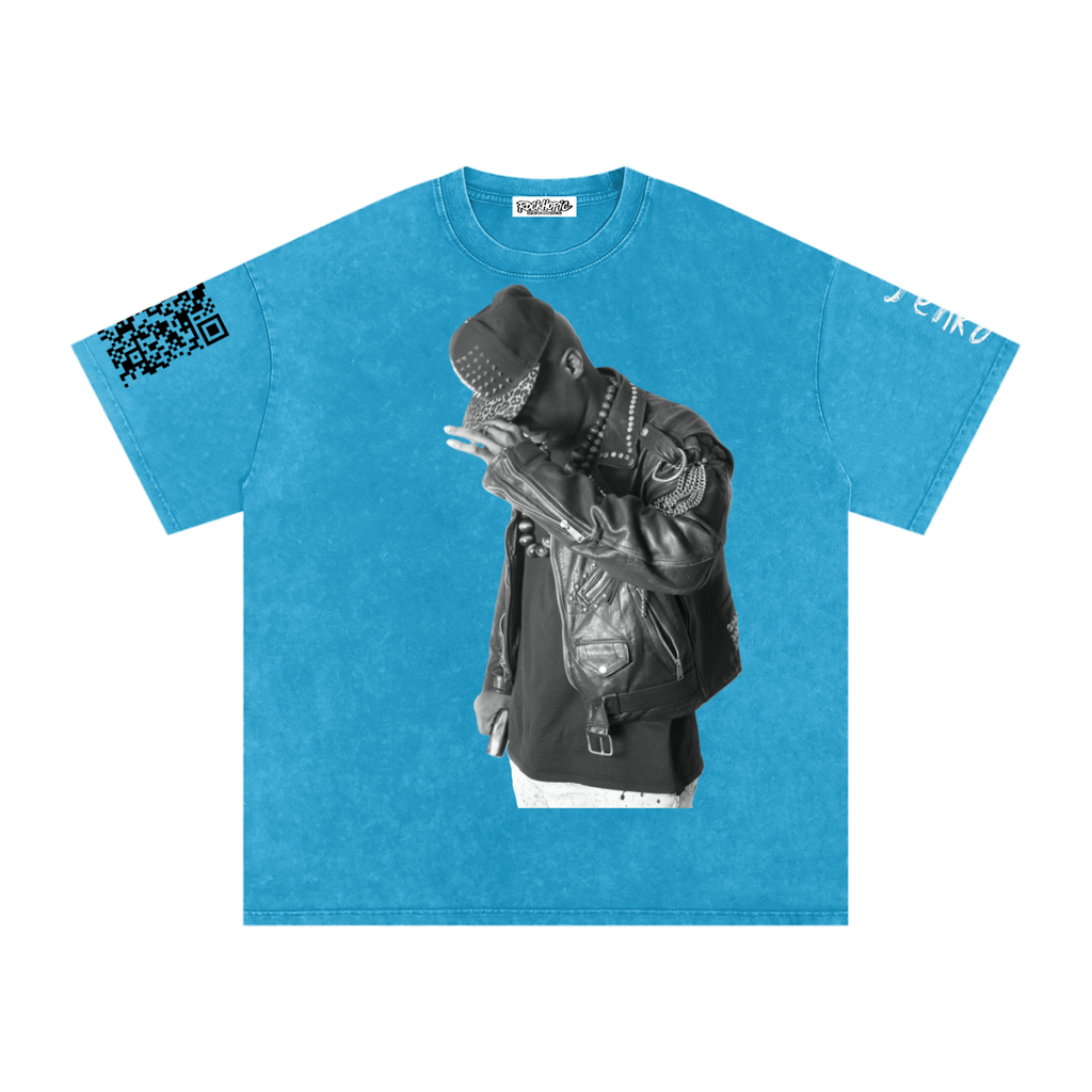 Jenko Snow Washed Cotton T-Shirt