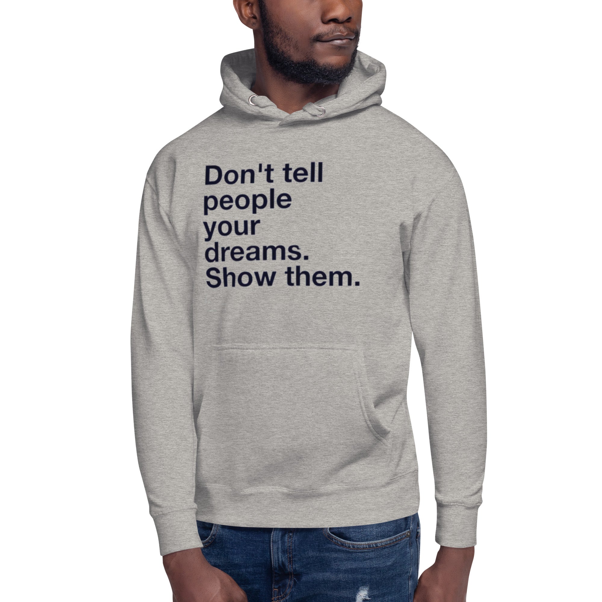 "Dont Tell"- Premium Unisex Hoodie