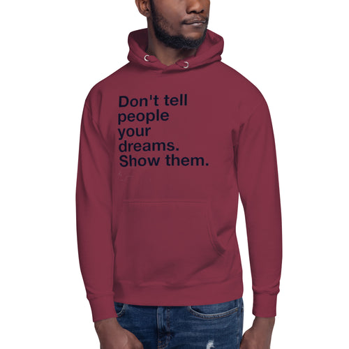 "Dont Tell"- Premium Unisex Hoodie