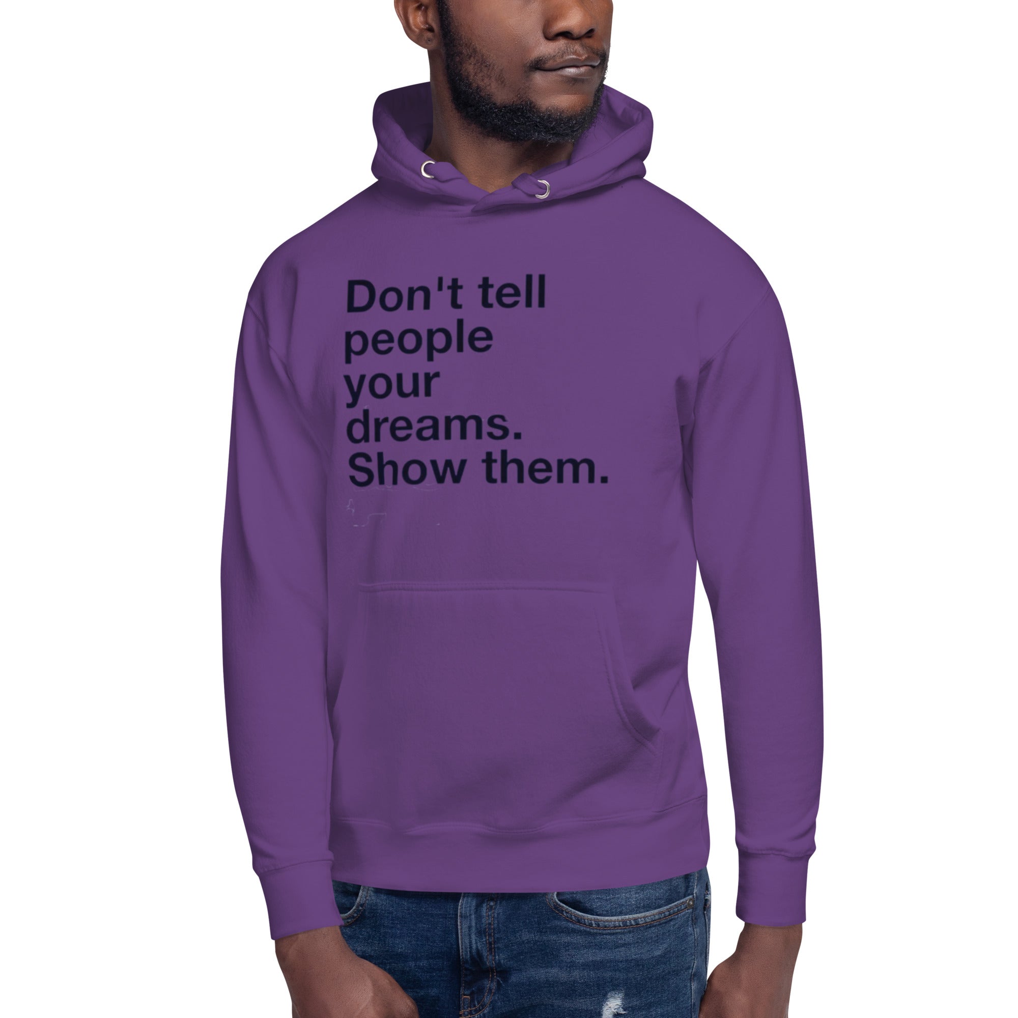 "Dont Tell"- Premium Unisex Hoodie
