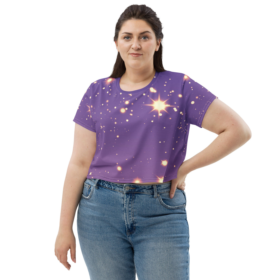 Stardust Crop Top Tee