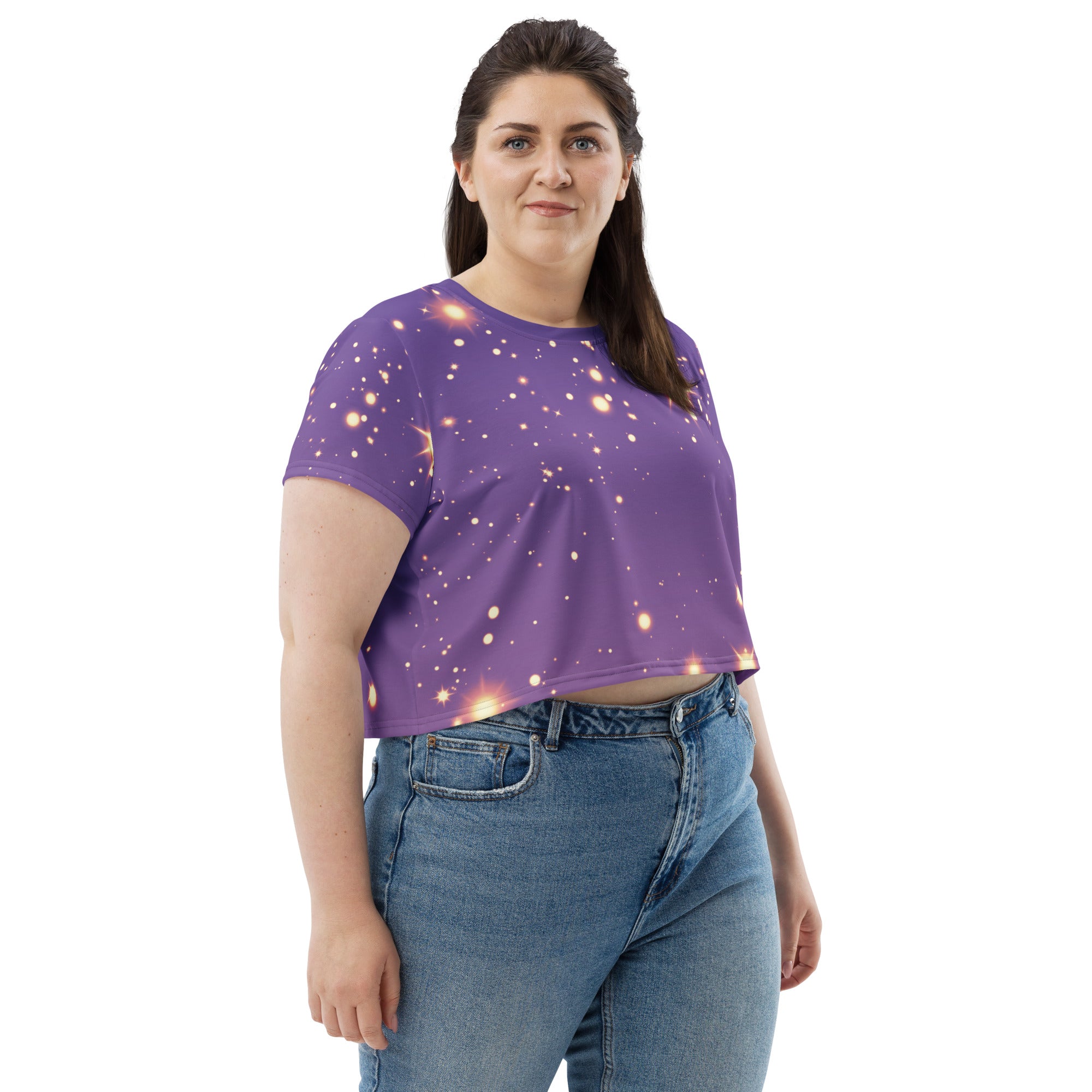 Stardust Crop Top Tee