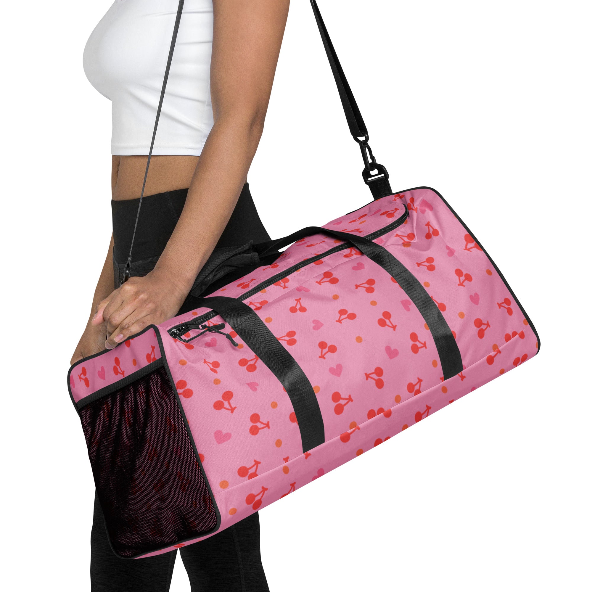 " I Love Cherries" Duffle bag