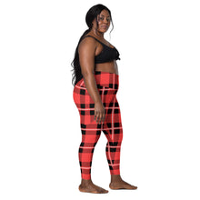 Load image into Gallery viewer, Acid Plaid Leggings with pockets
