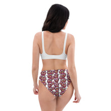 Load image into Gallery viewer, Acid Cherry-High Waisted Bikini
