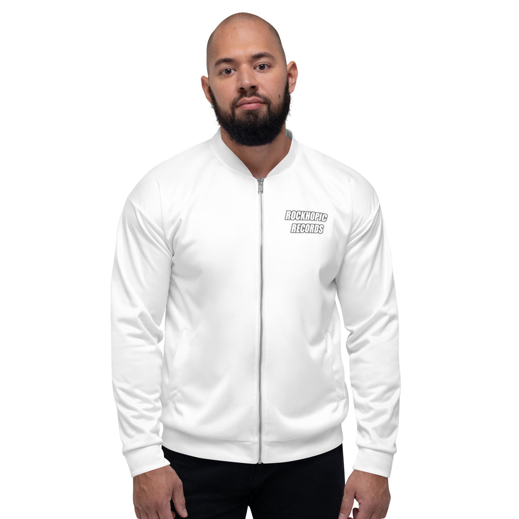 Rockhopic Records - Unisex Bomber Jacket QR Coded