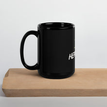 Cargar imagen en el visor de la galería, HERBiVORE-Black Glossy Mug
